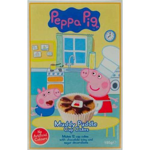 Peppa Pig Muddy Puddle Cupcake Mix