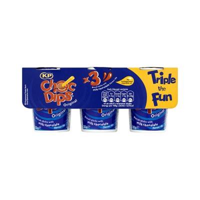 KP Chocolate Dips Original 3pk x 8