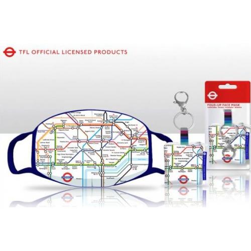 NP - White Tube Map Adult Facemask 1 x 48pc