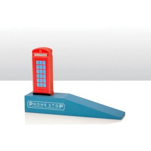 Door Stop Wooden - Telephone Box 6pc