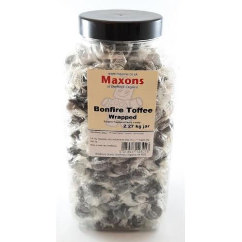Maxon Wrapped Bonfire Toffee Jar 1 x 227g