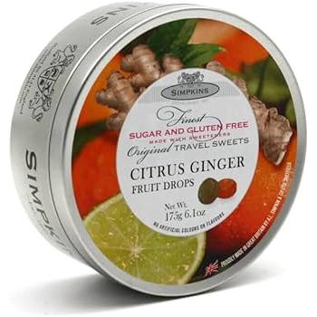 Simpkins Sugar Free Citrus Ginger