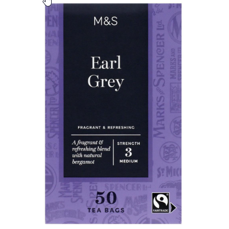M&S Tea Bags Earl Grey