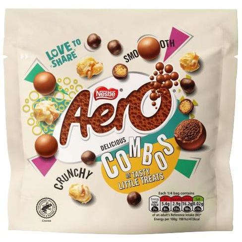 Nestle Aero Combos Pouch 6 x 125g