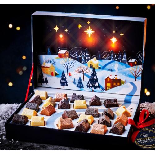 M&S Magic Sparkle LED light up Chocolate