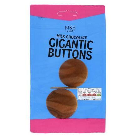M&S Gigantic Chocolate Orange Buttons