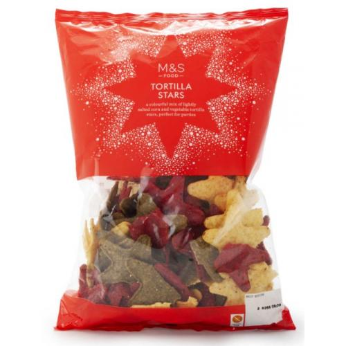 X M&S Tortilla Stars 12 x