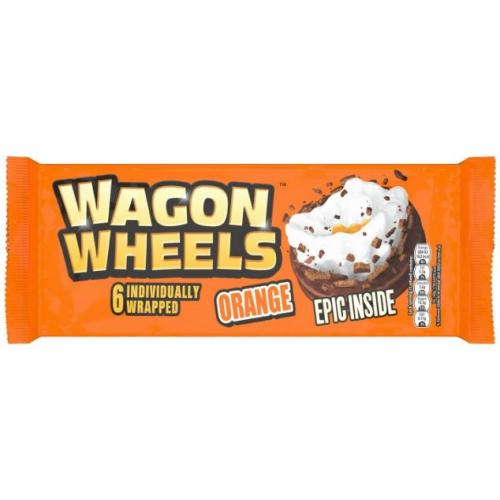 Burtons Wagon Wheels Orange