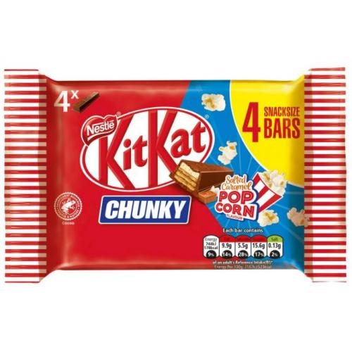 Nestle Salted Caramel Popcorn Chunky Kit Kat