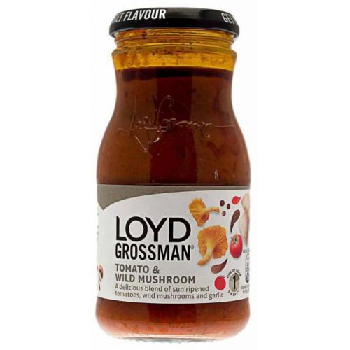 Loyd Grossman Tomato & Wild Mushroom Sauce Jar