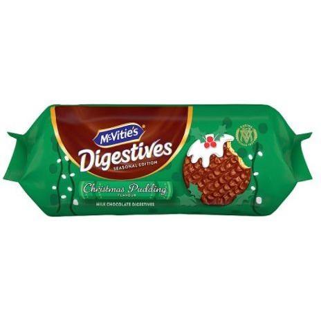 McVities Milk Chocolate Digestive Digestive Xmas Pudding