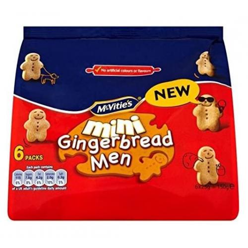 McVitie's McVities Mini Gingerbread Men