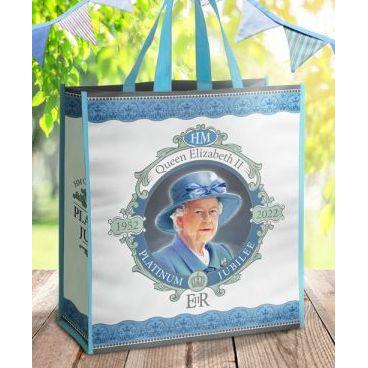 Bags - Platinum Jubilee Portrait Non-Woven Bag 12pcs