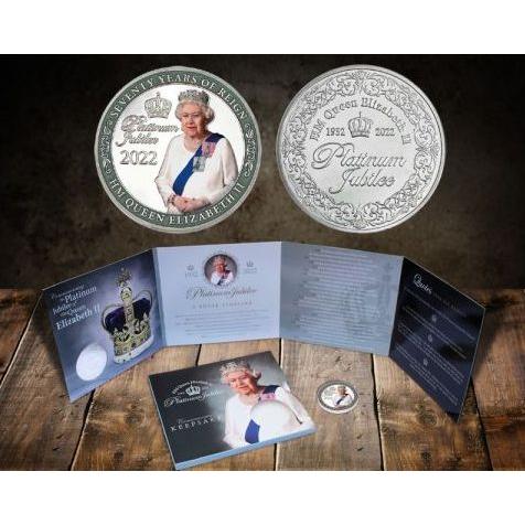Platinum Jubilee Coin In Sleeve - 10pc