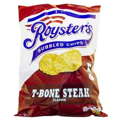 Crisps Roysters T- Bone Steak Multipack - NEW