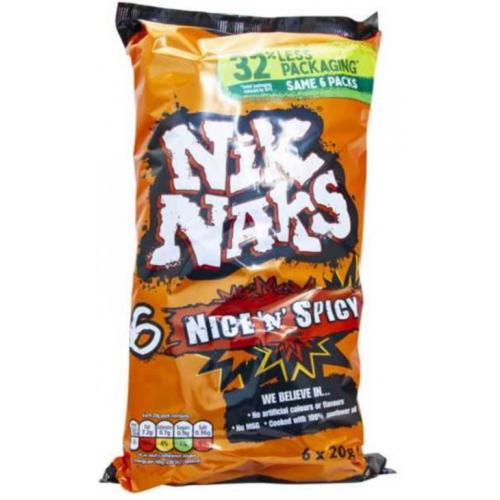 Nik Naks Multipack - Nice & Spicy