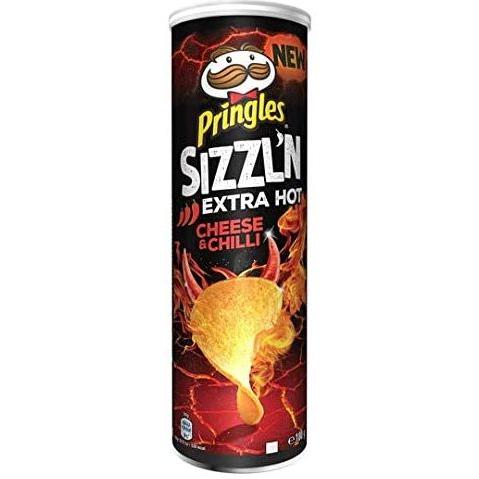 Crisps Pringles Sizzling Cheese & Chilli PM