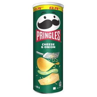 Crisps Pringles Cheese & Onion PM