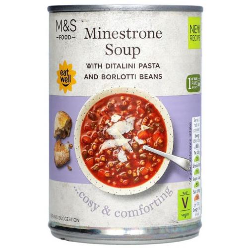 M&S Soup Minestrone