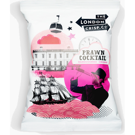 British Crisp Co. Prawn Cocktail Handcooked Crisps