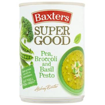 Baxters Super Good Soup - Pea, Broccoli & Basil Pesto