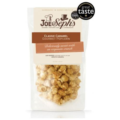 Joe & Sephs Classic Caramel Popcorn Standard Pouches