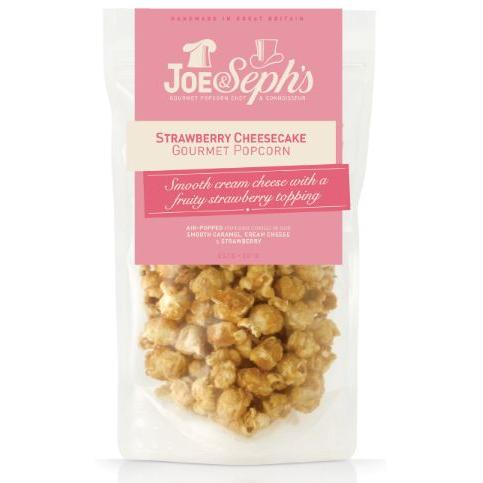 Joe & Sephs Strawberry Cheesecake Popcorn Standard Pouches