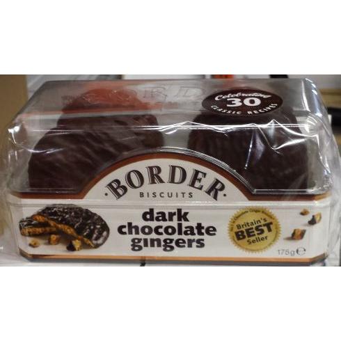 Border Dark Chocolate Gingers