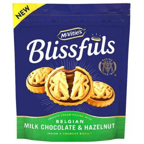 McVities Blissfuls Chocolate & Hazelnut Biscuits