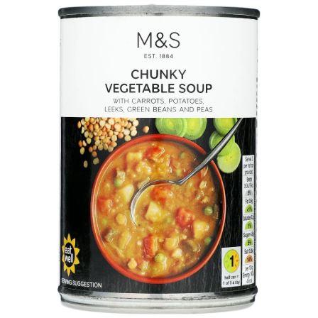 M&S Soup Chunky Vegetable