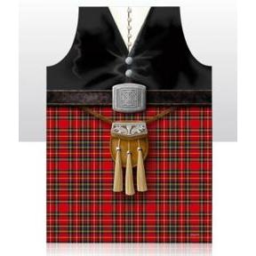Scots Piper PVC Coated Apron 12pc