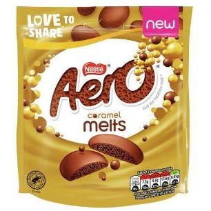 Nestle Aero Melts Caramel Pouch