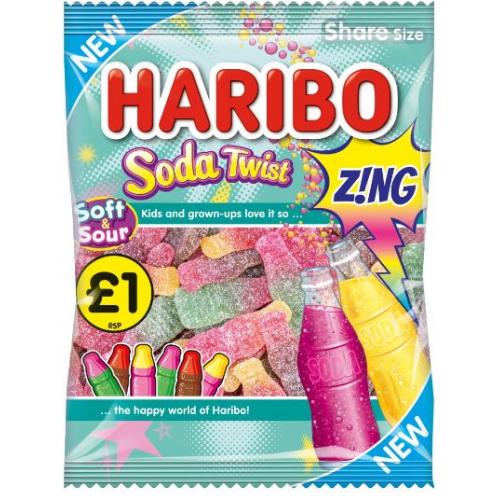 Haribo Soda Twist Zing