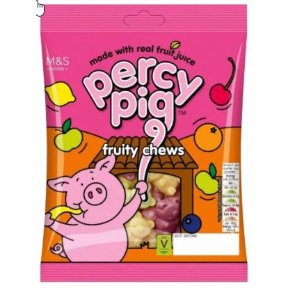 M&S Percy Pigs Fruity Chews