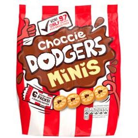 Burtons Choccie Dodgers Minis