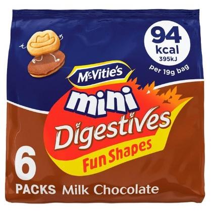 McVitie's Mini Chocolate Digestives