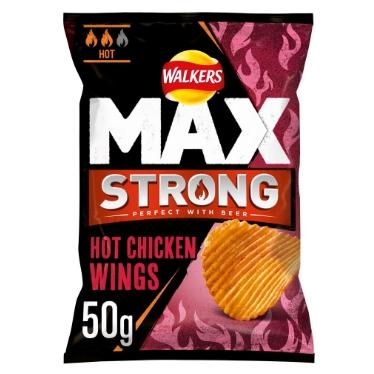 Walkers Max Strong Hot Wings
