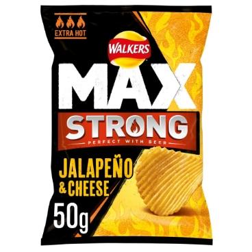 Walkers Max Jalapeno & Cheddar