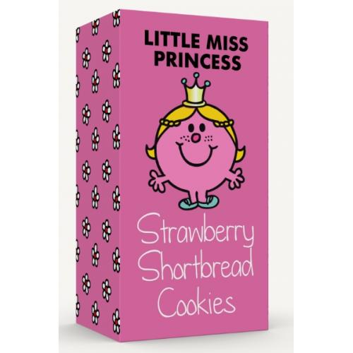 Little Miss Princess Strawberry Shortbread Cookies