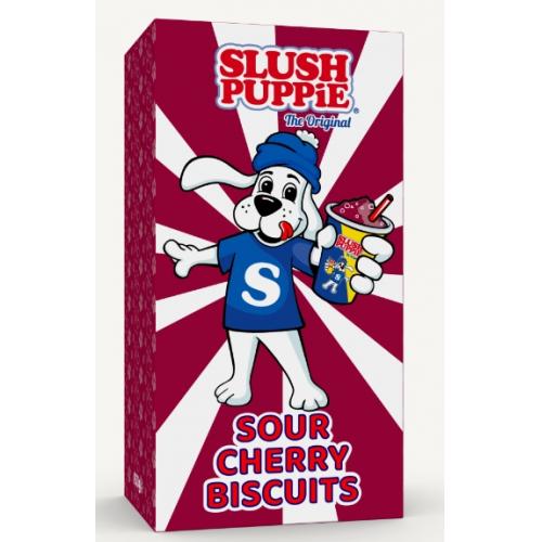 Slush Puppie Sour Cherry Biscuits Carton