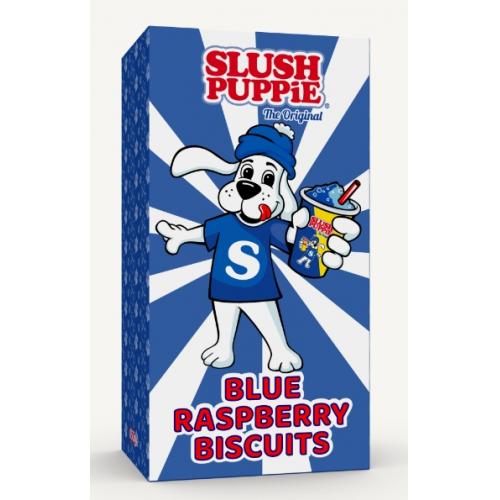 Slush Puppie Blue Raspberry Biscuits Carton