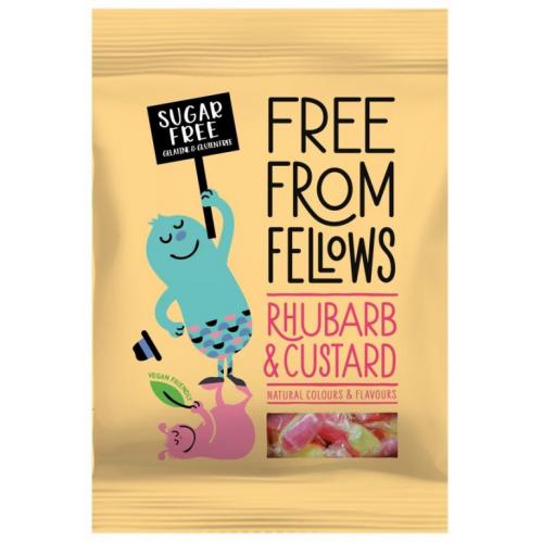 Free From Fellows Rhubarb And Custard Candy