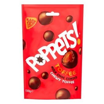 Paynes Poppets Milk Chocolate Toffee Pouch