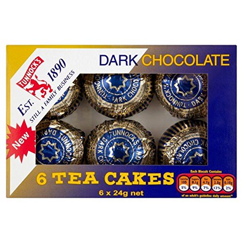 Tunnock's Dark Chocolate Teacakes