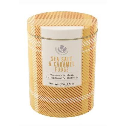 Gardiners Scottish Range Tin - Sea Salt & Caramel Fudge