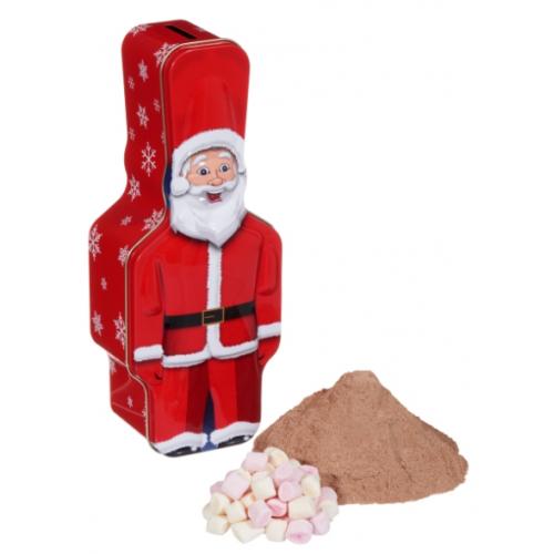 Santa Money Box Tin Hot Chocolate & Marshmallows