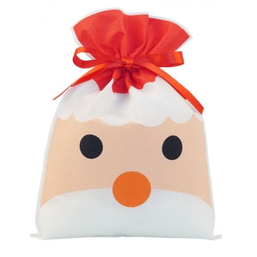 Santa Bag Filled with Pink & White Marshmallows g