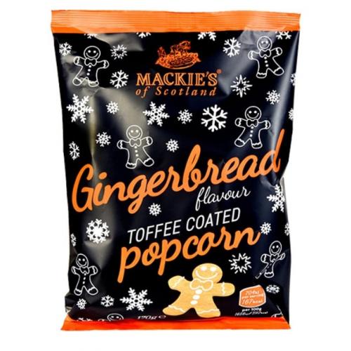 Crisps Mackies Gingerbread & Toffee Popcorn