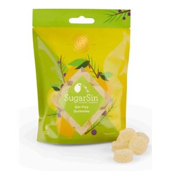 Sugarsin Dry Gin Fizz Gummies Pouch- Vegan