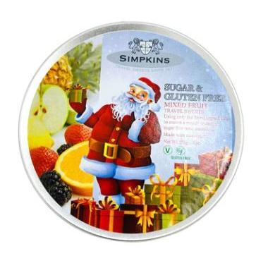 Simpkins Sugar Free Mixed Fruit Merry Christmas